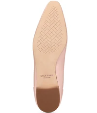 Cole Haan Paget Leather Bow Ballet Flats