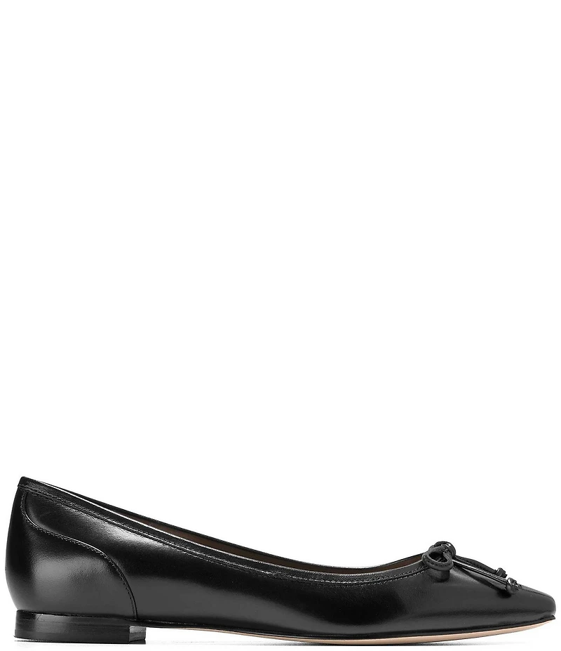 Cole Haan Paget Leather Bow Ballet Flats