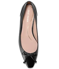Cole Haan Paget Leather Bow Ballet Flats