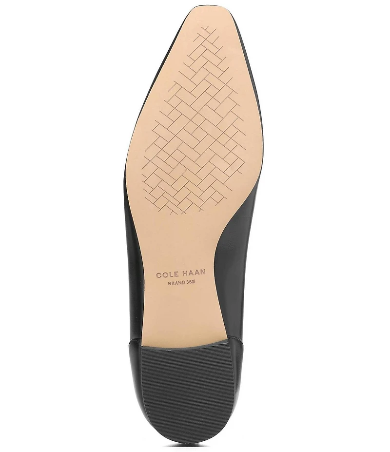 Cole Haan Paget Leather Bow Ballet Flats