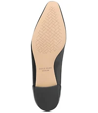 Cole Haan Paget Leather Bow Ballet Flats