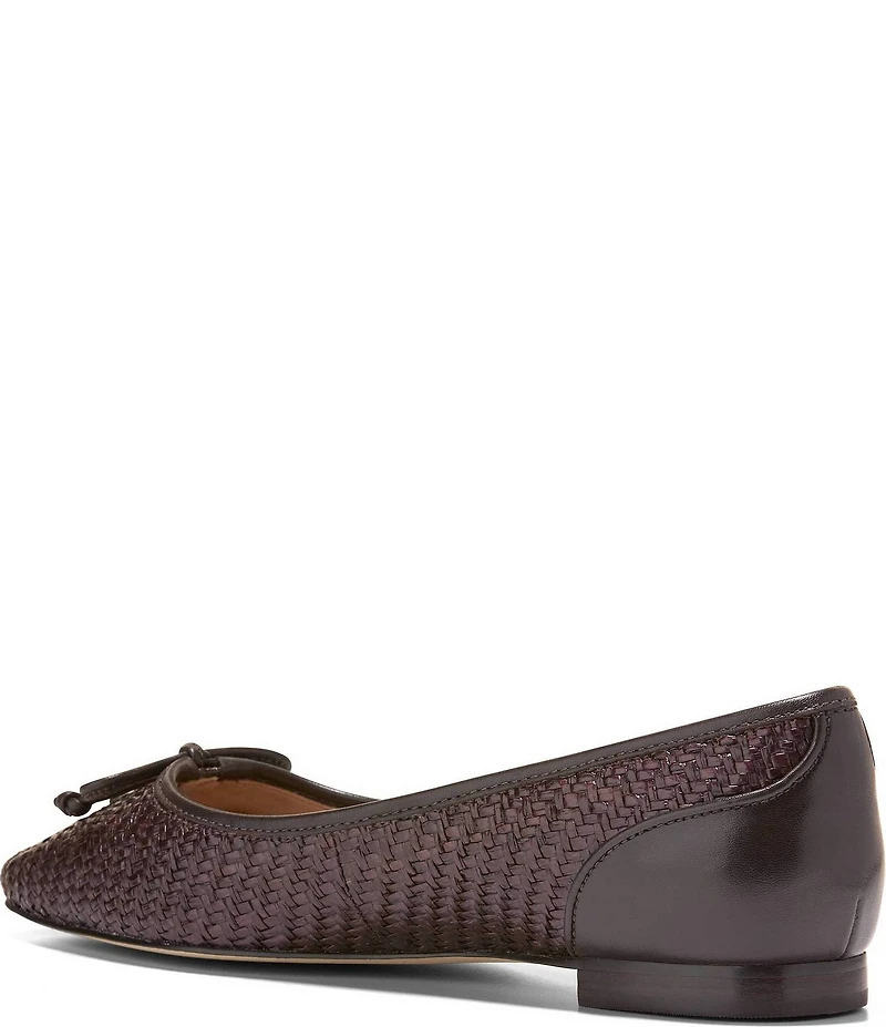 Cole Haan Paget Leather Woven Ballet Flats