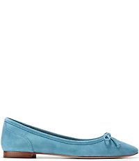 Cole Haan Paget Suede Bow Ballet Flats