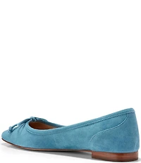 Cole Haan Paget Suede Bow Ballet Flats