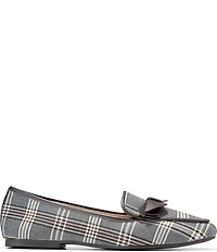Cole Haan Payson Soft Bow Plaid Loafers