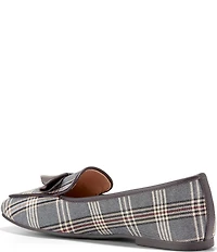 Cole Haan Payson Soft Bow Plaid Loafers