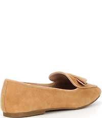 Cole Haan Payson Soft Bow Suede Loafers