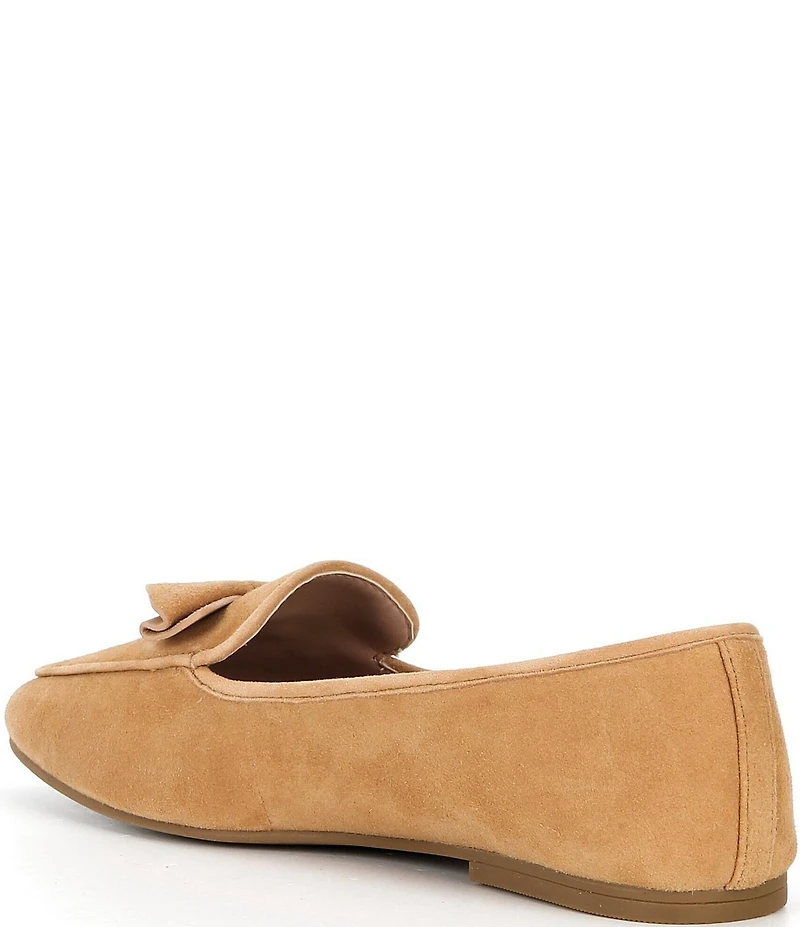 Cole Haan Payson Soft Bow Suede Loafers