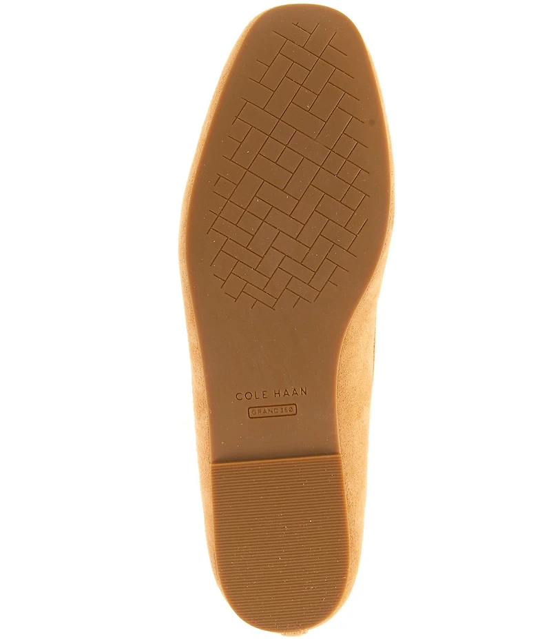 Cole Haan Payson Soft Bow Suede Loafers