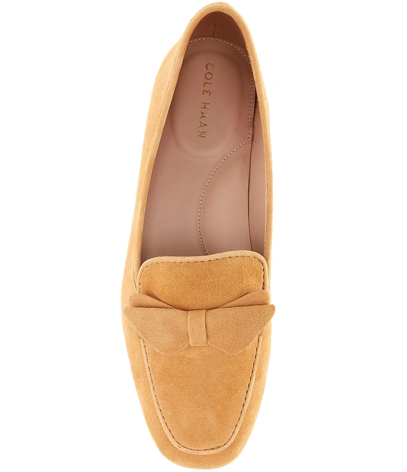 Cole Haan Payson Suede Bow Loafers