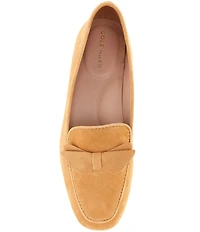 Cole Haan Payson Suede Bow Loafers