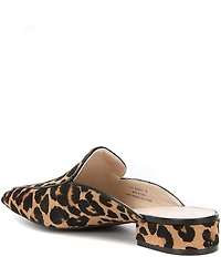 Cole Haan Piper Leopard Print Calf Hair Mules