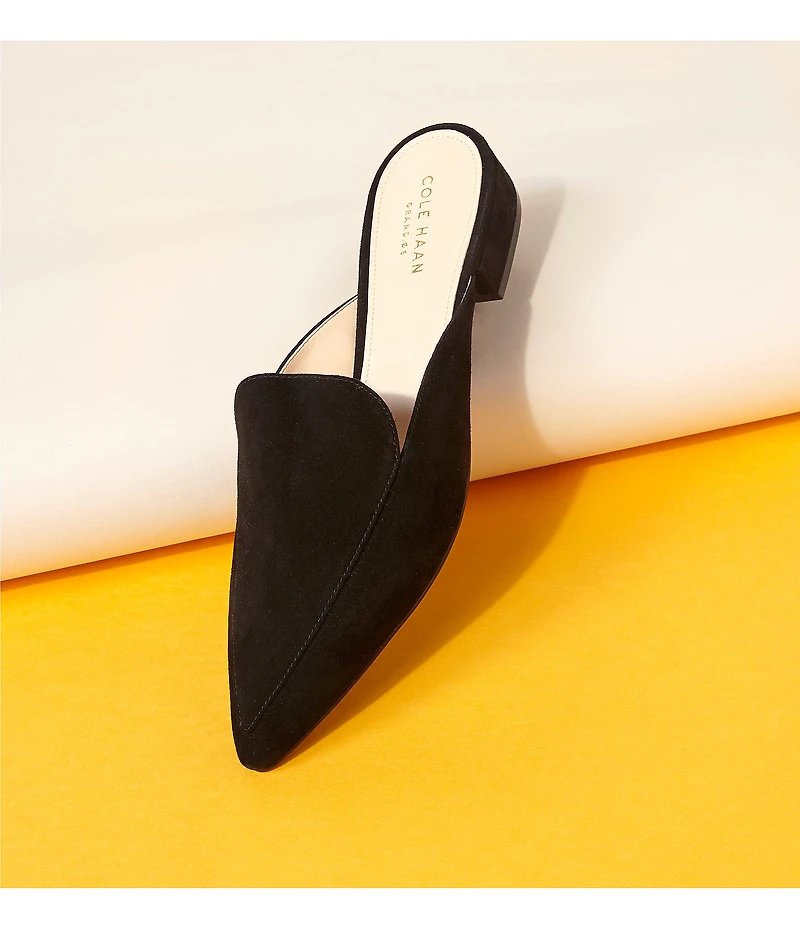 Cole Haan Piper Suede Mules