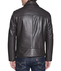 Cole Haan Point Collar Long Sleeve Jacket