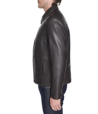 Cole Haan Point Collar Long Sleeve Jacket