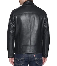 Cole Haan Point Collar Long Sleeve Jacket