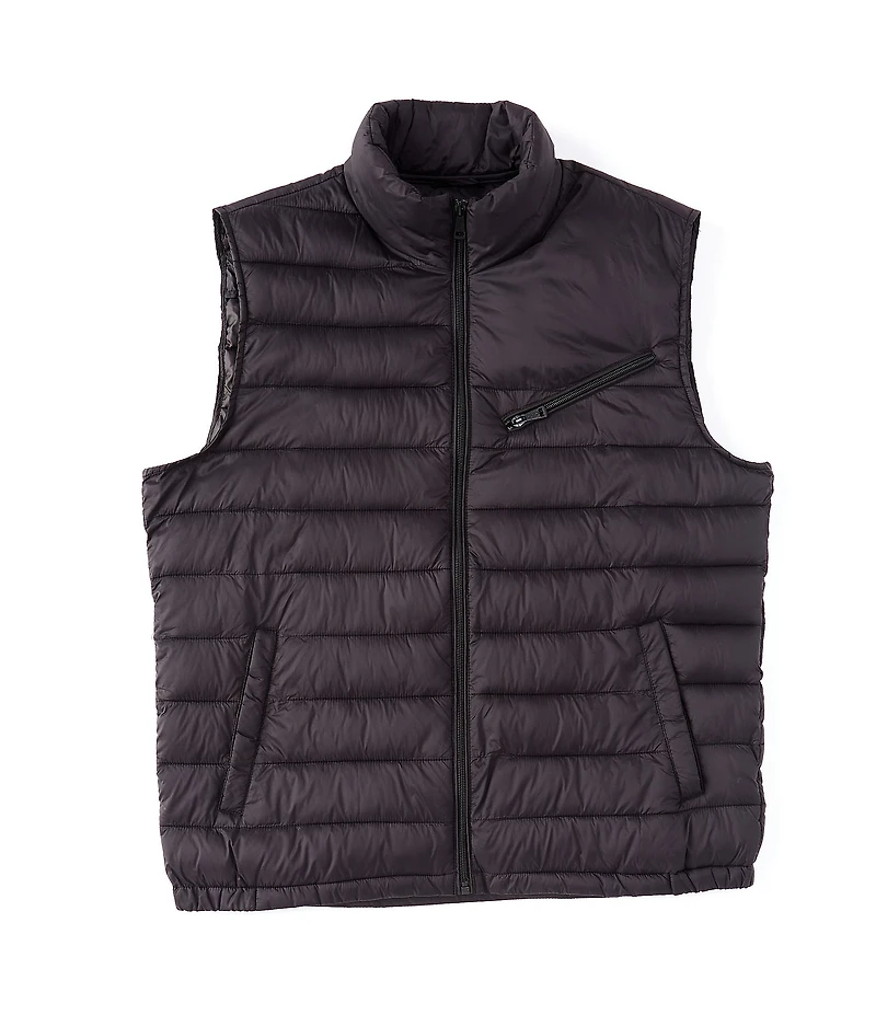 Cole Haan Quilted Zip Front Vest