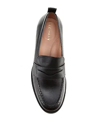 Cole Haan Stassi Leather Penny Loafers