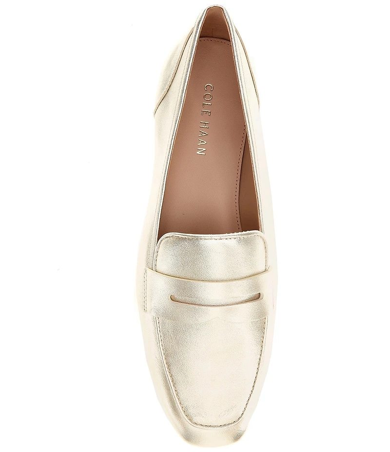 Cole Haan Tarese Leather Penny Loafers
