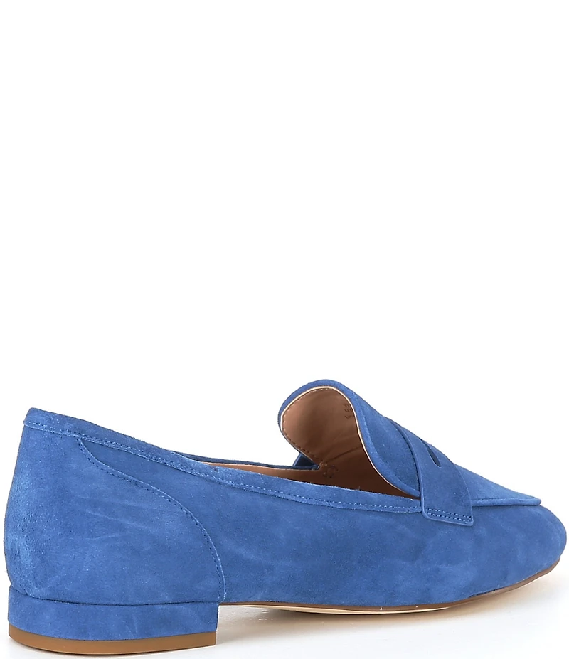 Cole Haan Tarese Suede Penny Loafers