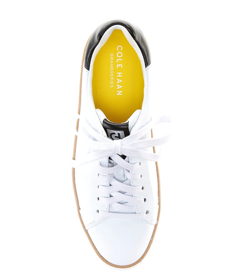 Cole Haan GrandPrø Topspin Leather Platform Sneakers