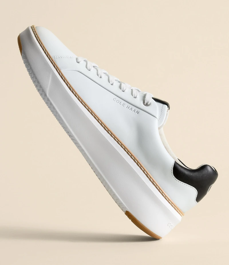 Cole Haan GrandPrø Topspin Leather Platform Sneakers