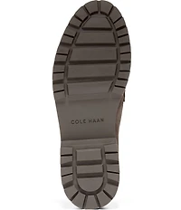 Cole Haan Treena Lug Suede Penny Loafers