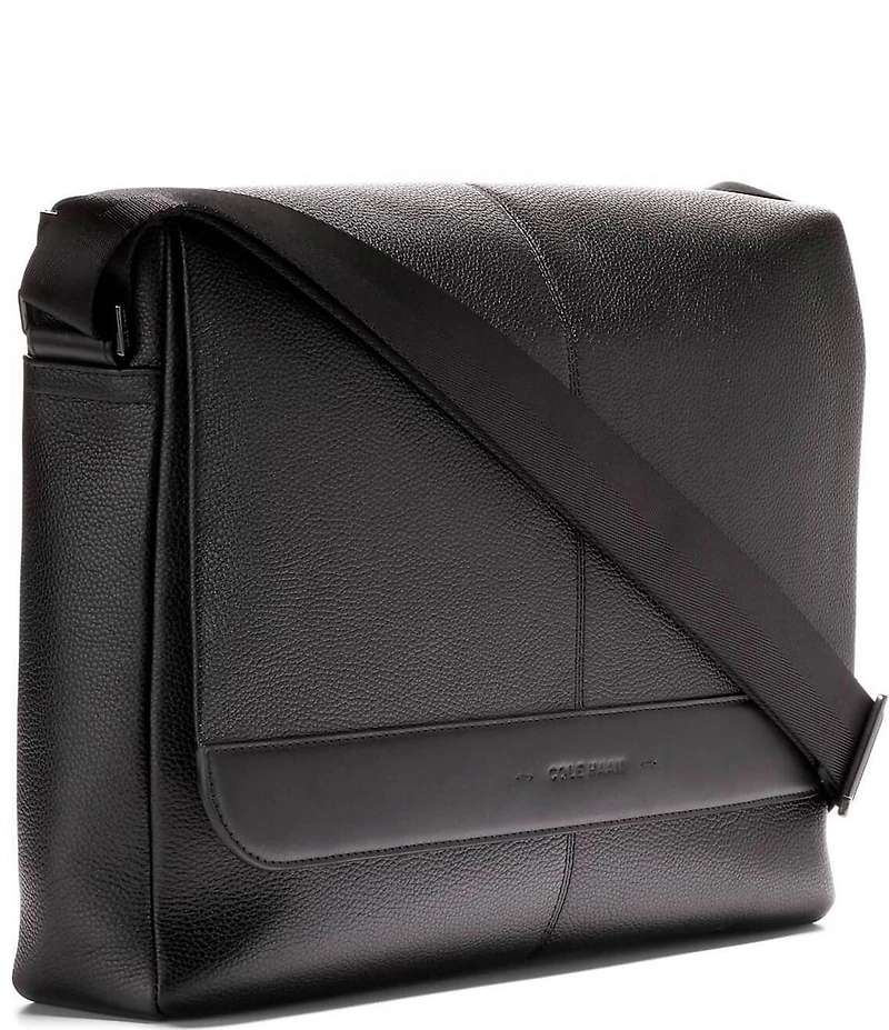 Cole Haan Triboro Leather Messenger Bag