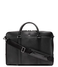 Cole Haan Triboro Pebbled Leather Briefcase