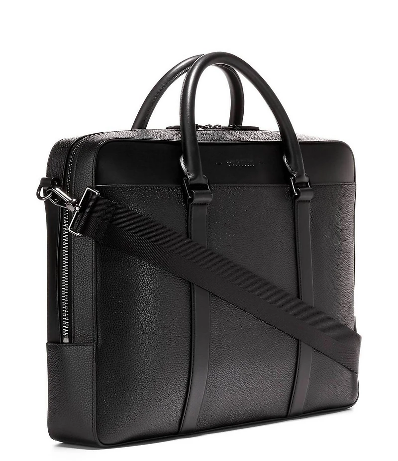 Cole Haan Triboro Pebbled Leather Briefcase