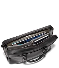 Cole Haan Triboro Pebbled Leather Briefcase