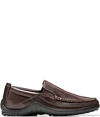 Cole Haan Men's Tucker Leather Pebble Accent Venetian Slip-On Loafers