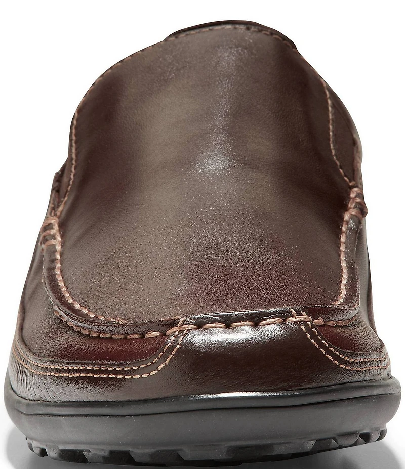 Cole Haan Men's Tucker Leather Pebble Accent Venetian Slip-On Loafers