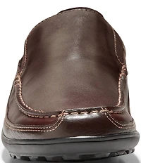 Cole Haan Men's Tucker Leather Pebble Accent Venetian Slip-On Loafers