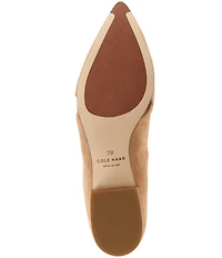 Cole Haan Vanya Suede Tassel Loafers