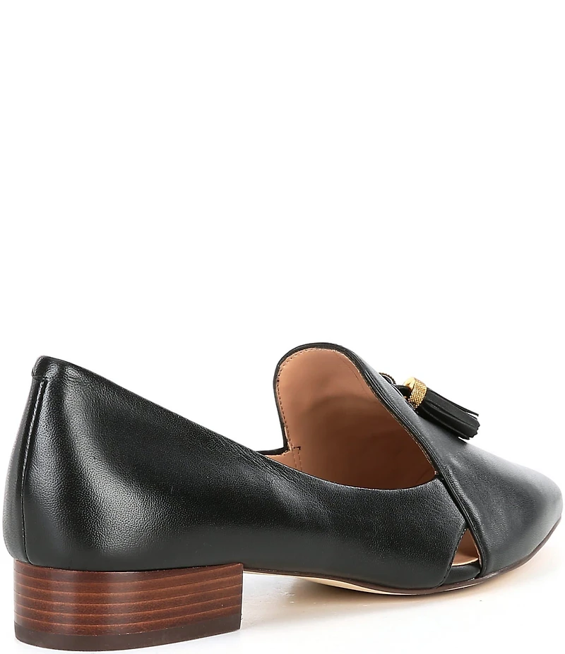 Cole Haan Vanya Leather Tassel Loafers