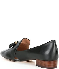 Cole Haan Vanya Leather Tassel Loafers