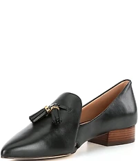Cole Haan Vanya Leather Tassel Loafers
