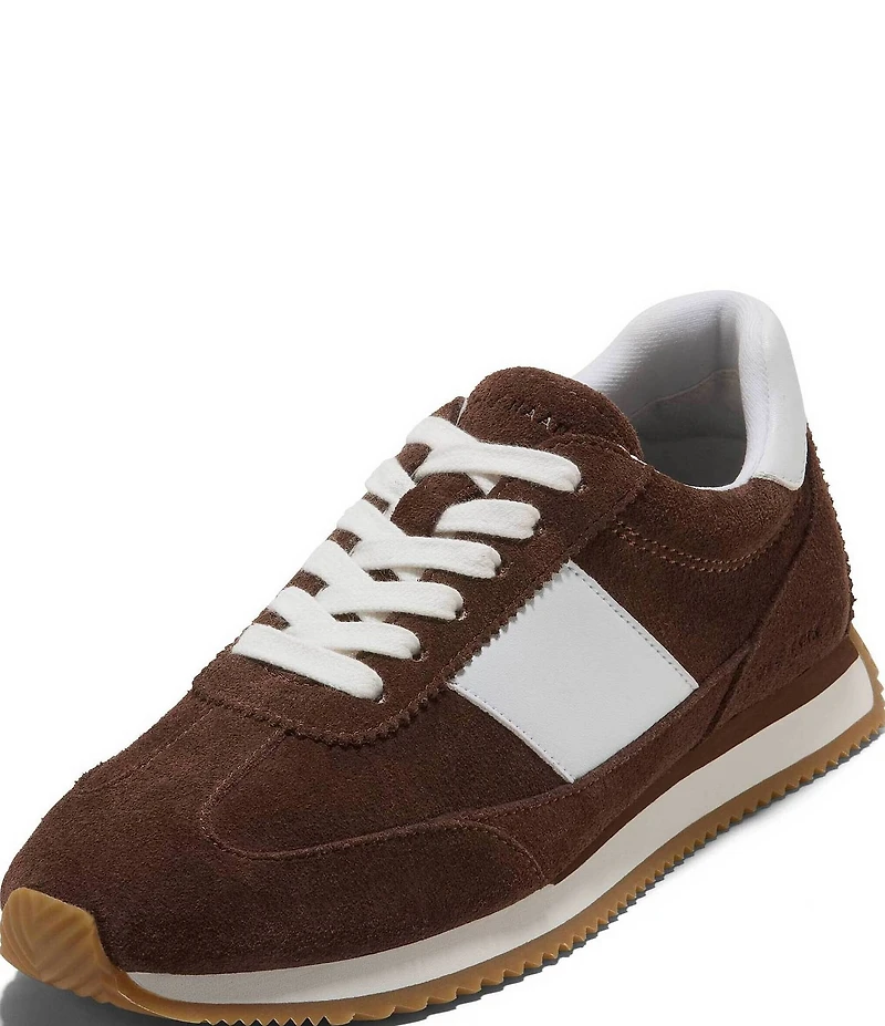 Cole Haan Women's Grand Crosscourt Davie Runner Suede Sneakers