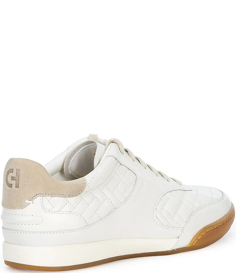 Cole Haan Women's GrandPrø Jazlyn Quilted Leather and Suede Sneakers