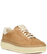 Cole Haan Women's GrandPrø Court SKYWEAVE Nubuck Platform Sneakers