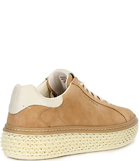 Cole Haan Women's GrandPrø Court SKYWEAVE Nubuck Platform Sneakers