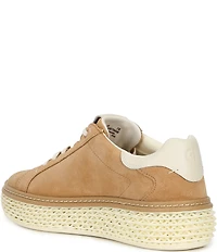 Cole Haan Women's GrandPrø Court SKYWEAVE Nubuck Platform Sneakers