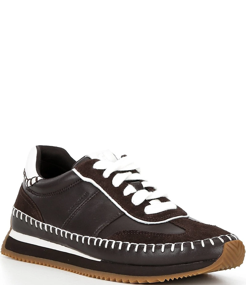 Cole Haan Women's GrandPrø Premier Leather Suede Sneakers