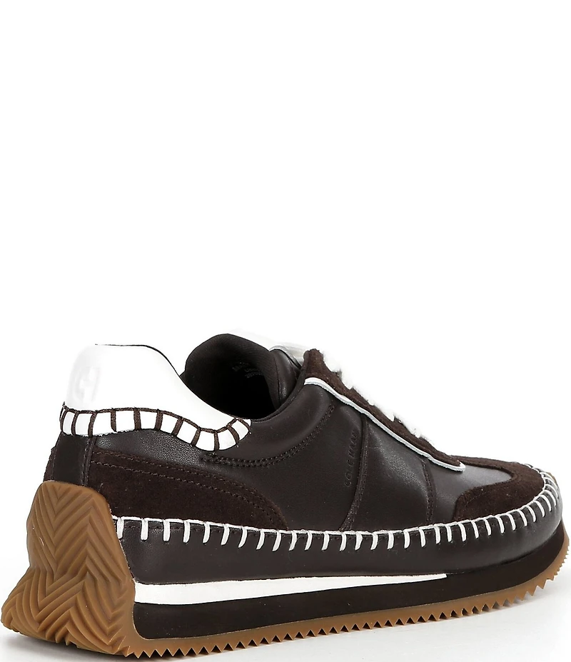 Cole Haan Women's GrandPrø Premier Leather Suede Sneakers