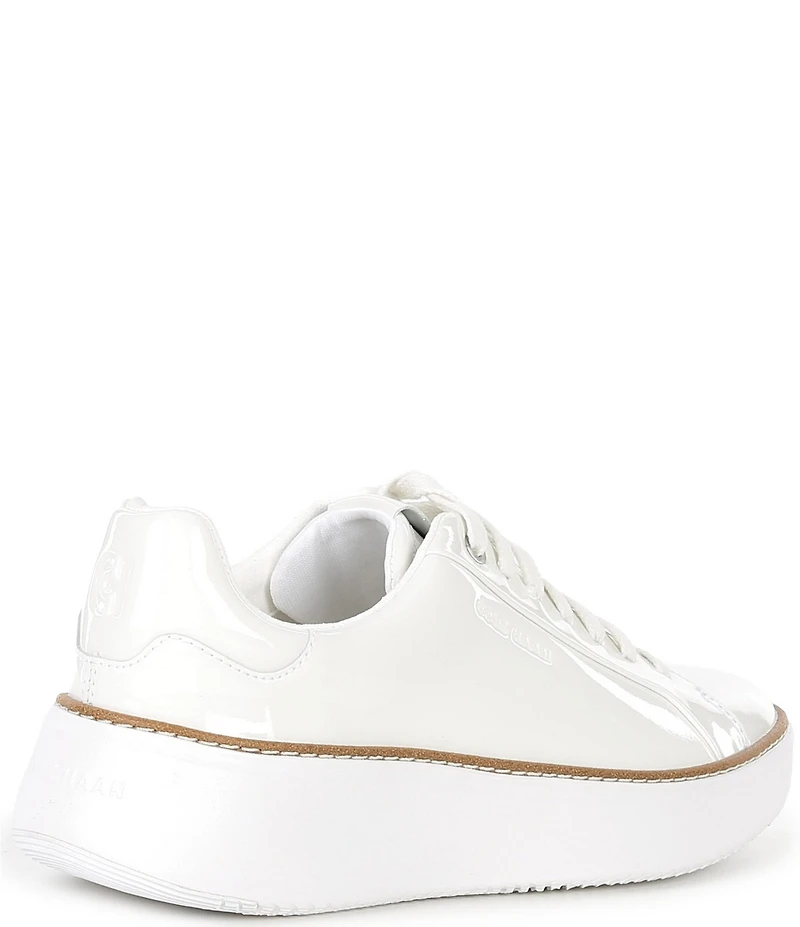 Cole Haan Women's GrandPrø Topspin Patent Leather Platform Sneakers