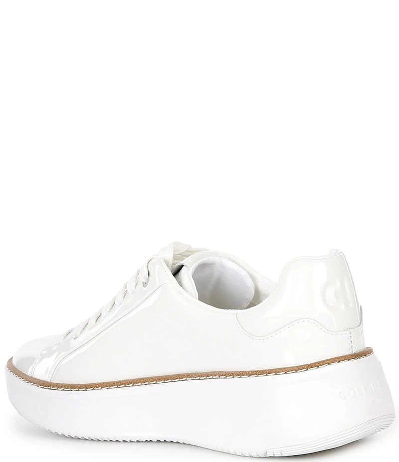 Cole Haan Women's GrandPrø Topspin Patent Leather Platform Sneakers