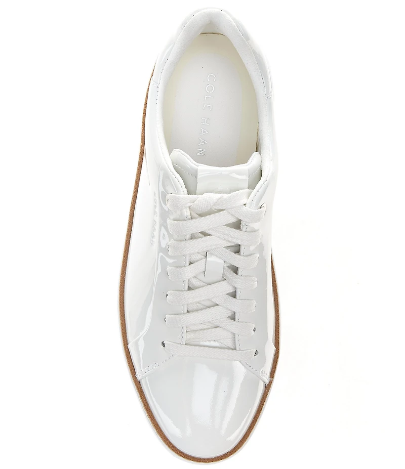 Cole Haan Women's GrandPrø Topspin Patent Leather Platform Sneakers