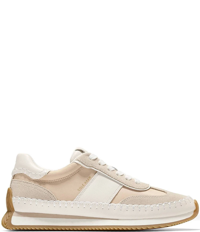 Cole Haan Women's GrandPro Premier Nylon and Mixed Leather Runners