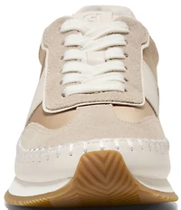 Cole Haan Women's GrandPro Premier Nylon and Mixed Leather Runners